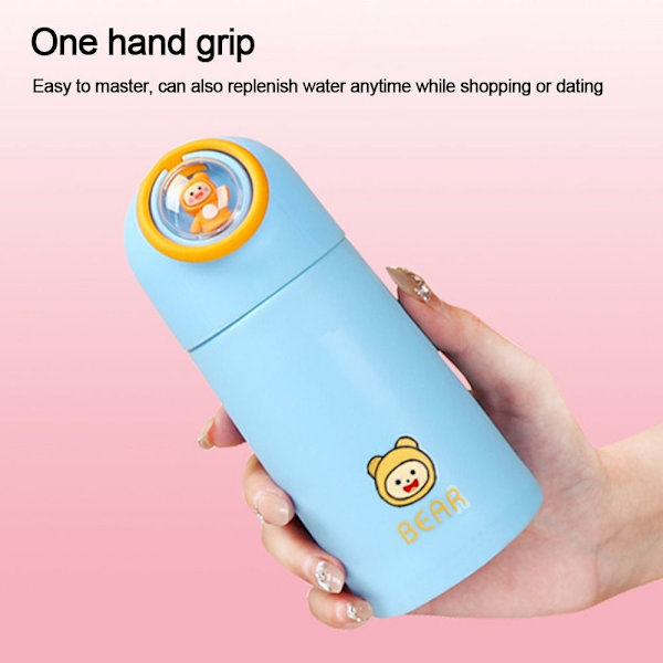300ML tegneserievannflaske Kawaii vannkopp GUL yellow