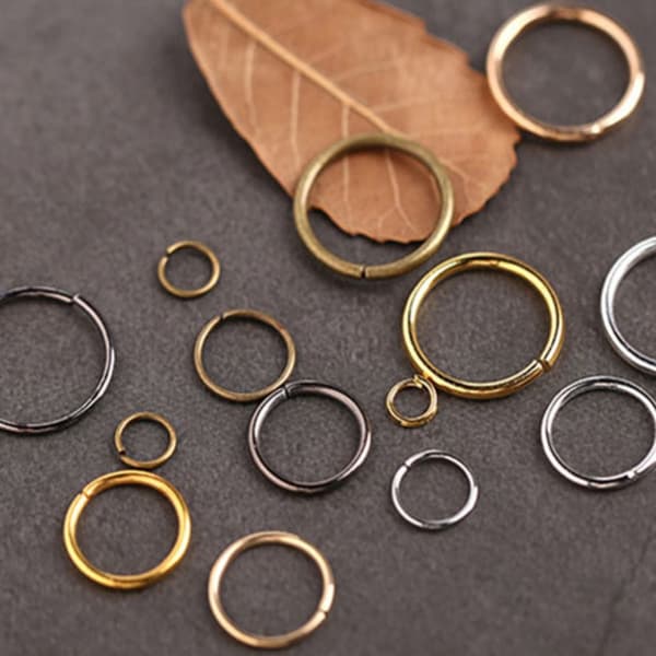 Öppna hoppringar, klyvringar, kopplingar 6MM4 4 6mm4