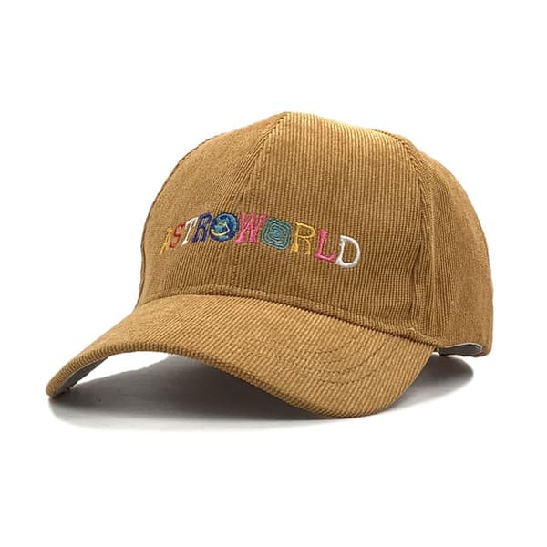 Baseballcaps brodert hatt RØD red