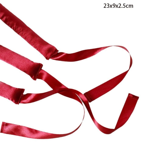 Kiharrustangot Ribbon Hiusrullat WINE RED wine red