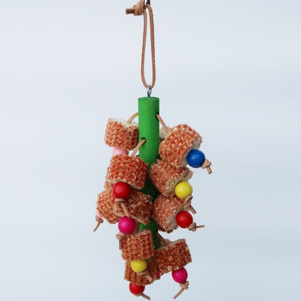 Fuglelegetøj Papegøje Tygelegetøj Tandslibelegetøj
