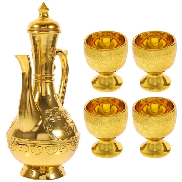 Golden Temple Cup Tea Pot 8 8 8