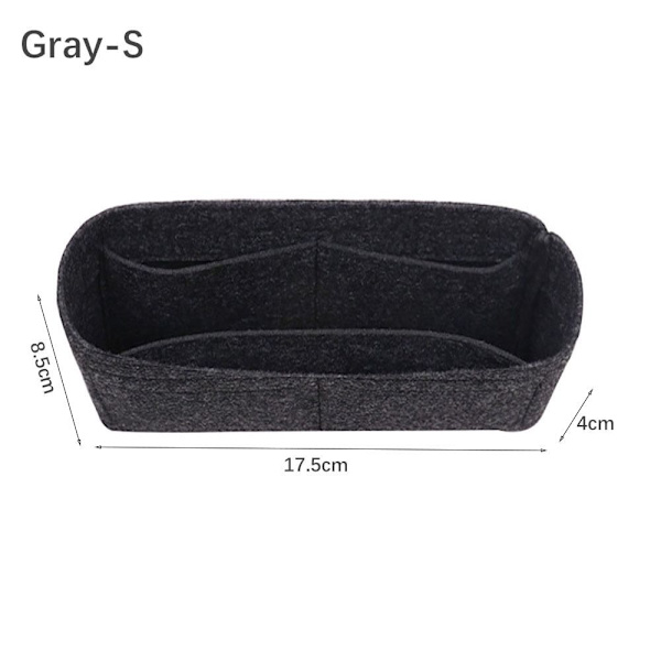Filtindsatspose Pung Liner GRÅ S Gray S