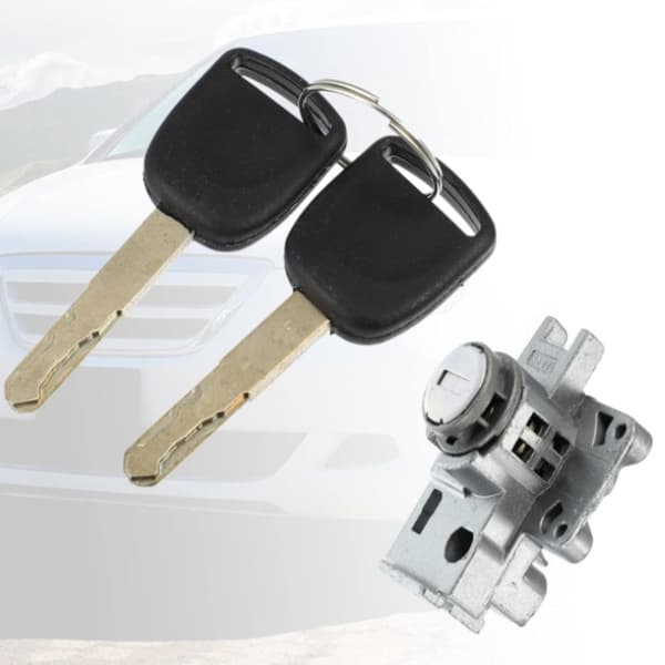 Dörrlåscylindersats för vänster fram förarsida
