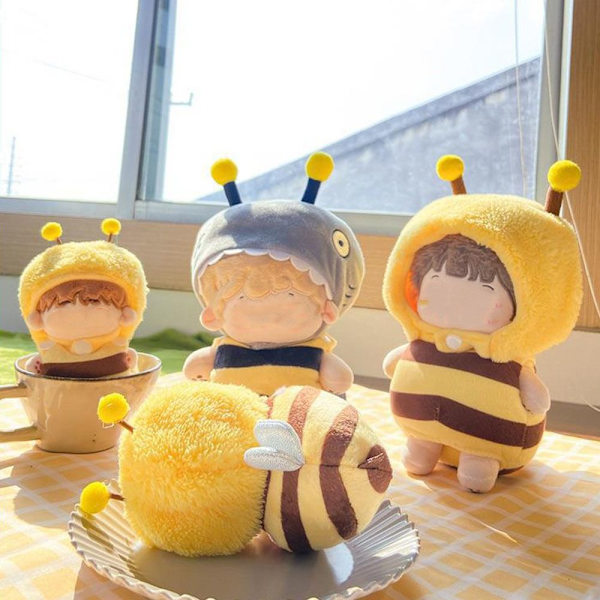 Nukkevaatteet Sarjakuva Bee Haalari BEE-15CM BEE-15CM bee-15cm