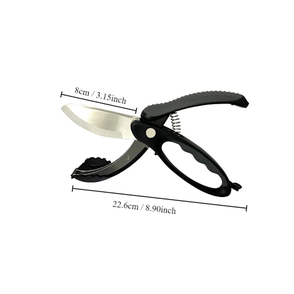 2st Salladssax Salladshackare SVART Black