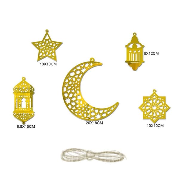 Måne Stjerne Lanterne Henger Eid Henger A A