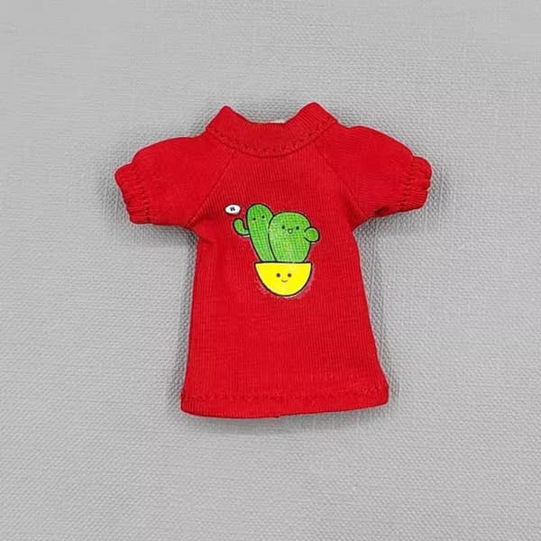 Docka Bomulls-T-shirt Dockkläder 2 2 2