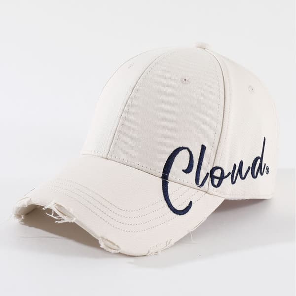 Hard Top Cap Big Head Cap HVIT white