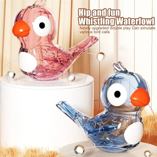 Toy Whistle Water Bird Whistle ROSA pink