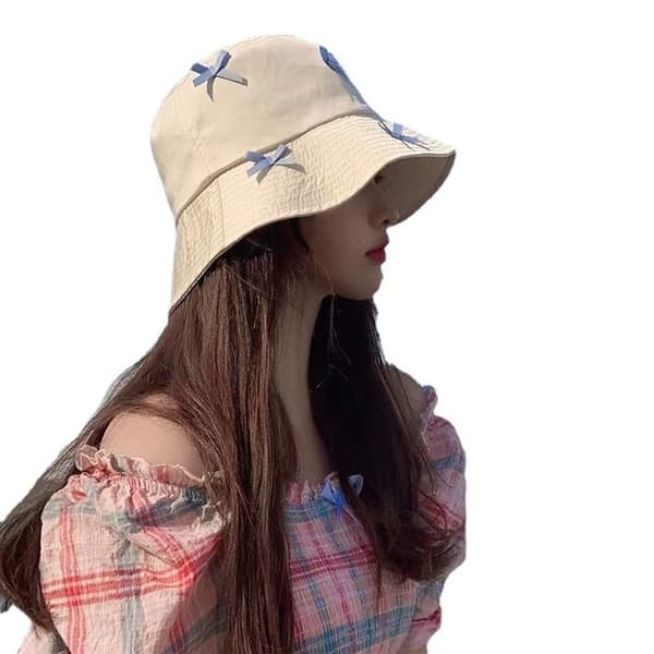 Bomuld Bucket Hatte Kvinder Sommerhat 3 3 3