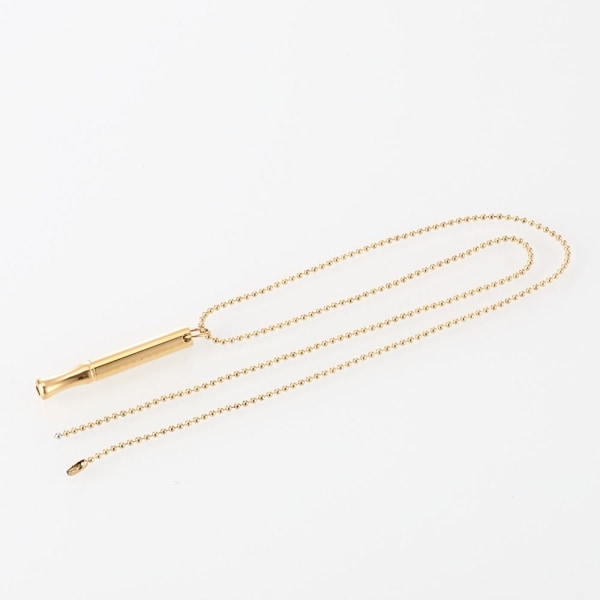 Mindful Åndedrætshalskæde Mindful Anapana Åndedrætshalskæde Gold