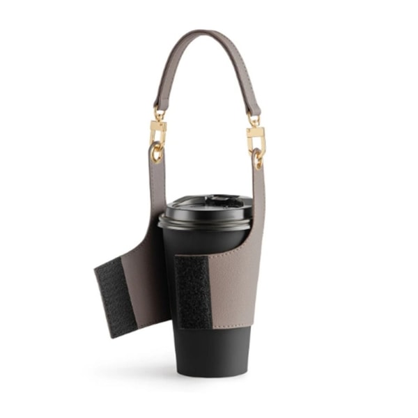 Kaffekoppshylsa Vattenflaskhållare BEIGE beige