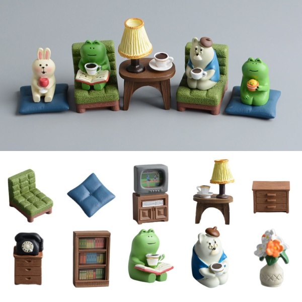 Dukkehusmøbler Miniaturemøblering 5 5 5