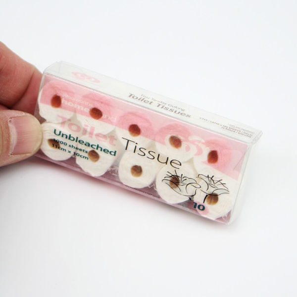 Mini facial Tissue Simulation Papirhåndklæde PINK Pink
