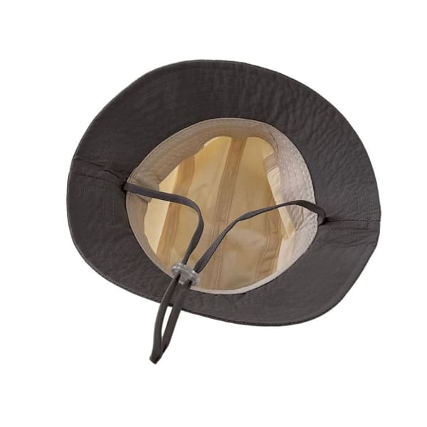 Børne Bucket Hatte Kids Solhat MØRK GRÅ dark grey