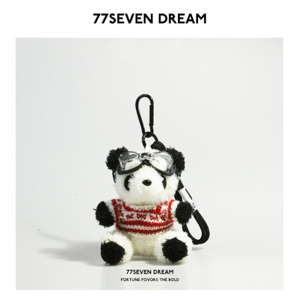 Panda Doll Nøkkelringer Panda Pilot Anheng F F F