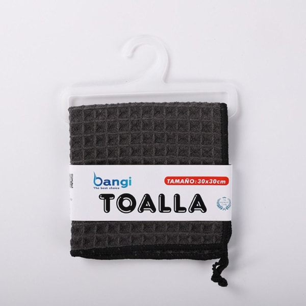 Superabsorberende håndkle mikrofiberhåndklær SVART black