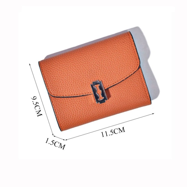 Lyhyet lompakot Kolminkertaiset lompakot ORANSSIT orange