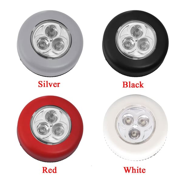 LED-lys Klappelys HVIT 4 STK white 4pcs