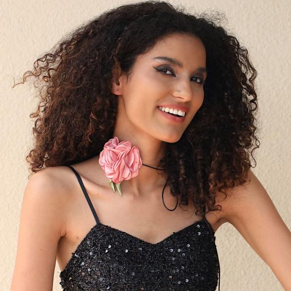 Flower Choker Choker -kaulakoru 2 2 2