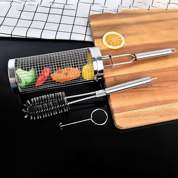Rullende grillkurve Nesting Grillkurve 8,5X8,5X24CM 8.5x8.5x24CM