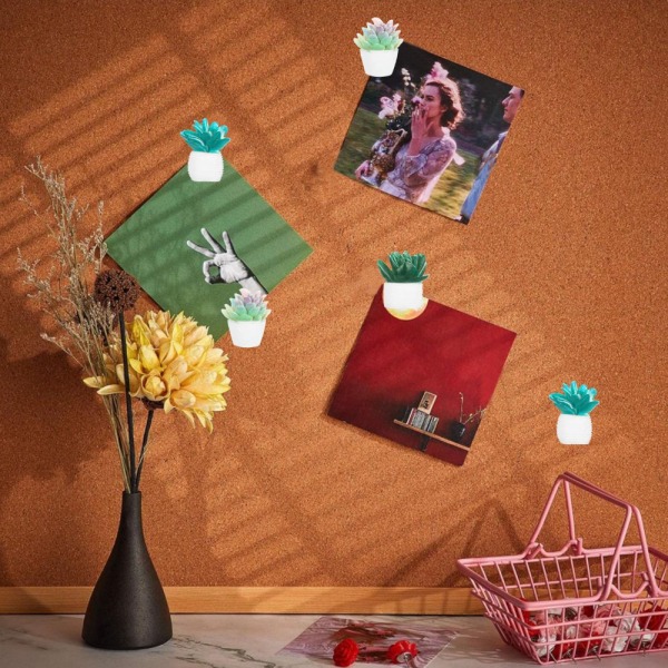 20 kpl Push Pins Set Resin Thumbnails Peukalonauhat