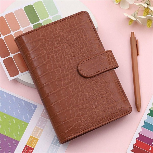 1 Stk Binder Notebook Cover Notebook Shell BRUN BRUNT brown