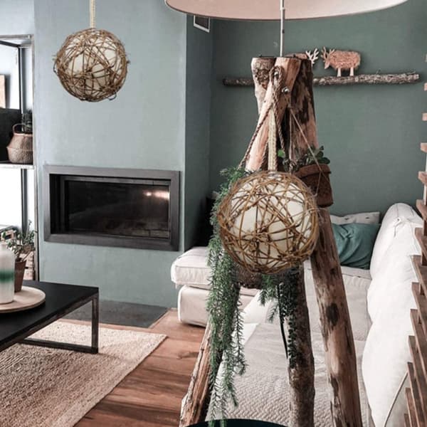 Fuglereder Materiale Bolde Rattan Bold Legetøj 10CM 10CM 10cm