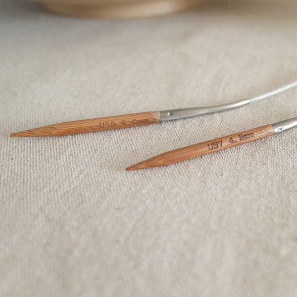 Bambus strikkepinde Hæklenåle 4MM 4mm
