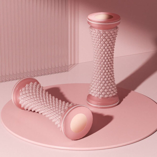 Foot Roller Massage Manual Foot Massager PINK pink