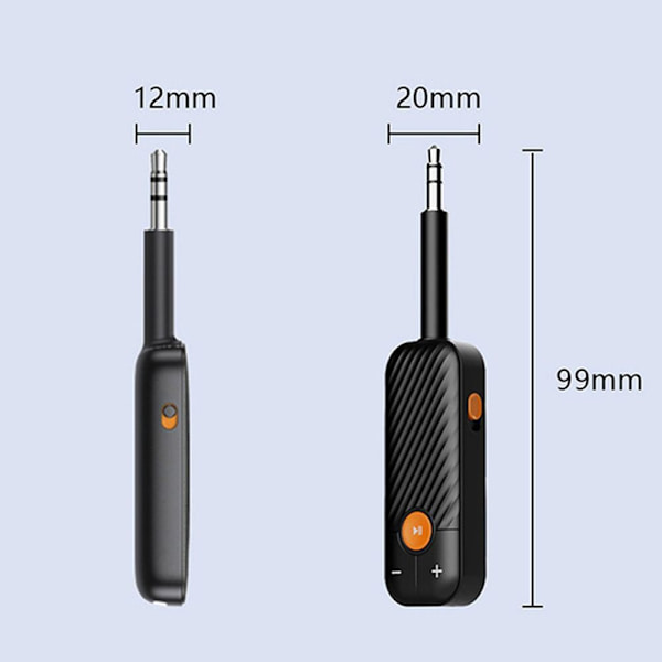 Audio Receiver Sender Trådløs Adapter Bilhøjttalere