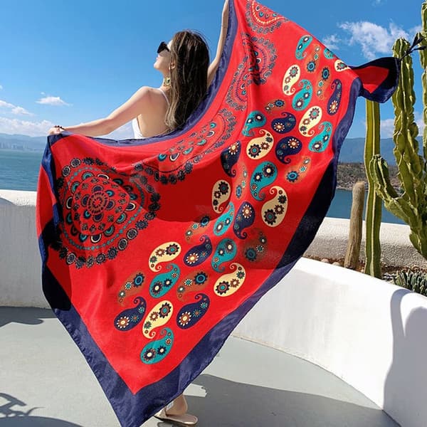 Rantapyyhe Bandana 90x180cm 7 7 7