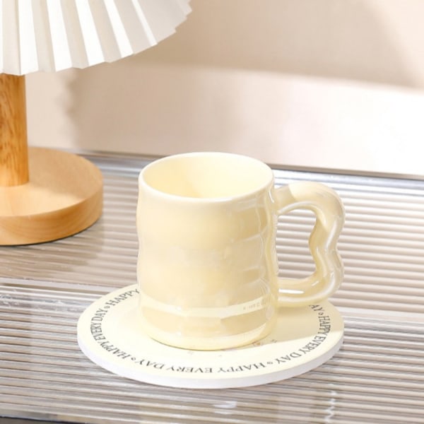 Pearlescent Glaze Muki Kahvikuppi KELTAINEN Yellow