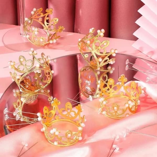 Mini Crown Princess Tiara HOPEA silver
