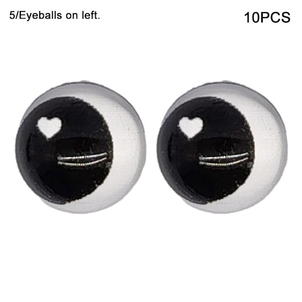 Dockor Ögonglober Glasdockor Ögon ÖGON PÅ VÄNSTER.5 5 Eyeballs on left.5