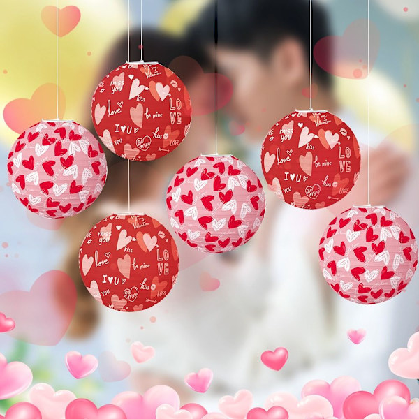 DIY Valentinsdag Lanterne Festival Lanterne B B B