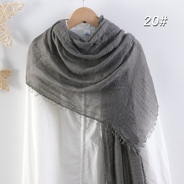 Shawl Wrap Headscarf Muslim Hijab Shawls GREY Grey