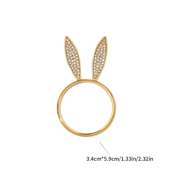Påske Servietringe Bunny Ears Servietspænde STYLE 2 STYLE 2 Style 2