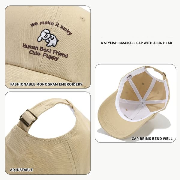 Baseballcapser Bomull KHAKI khaki
