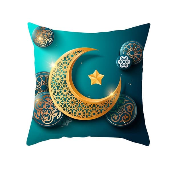 Eid Mubarak Ramadan Kuddeöverdrag Midjepolsterfodral 2 2