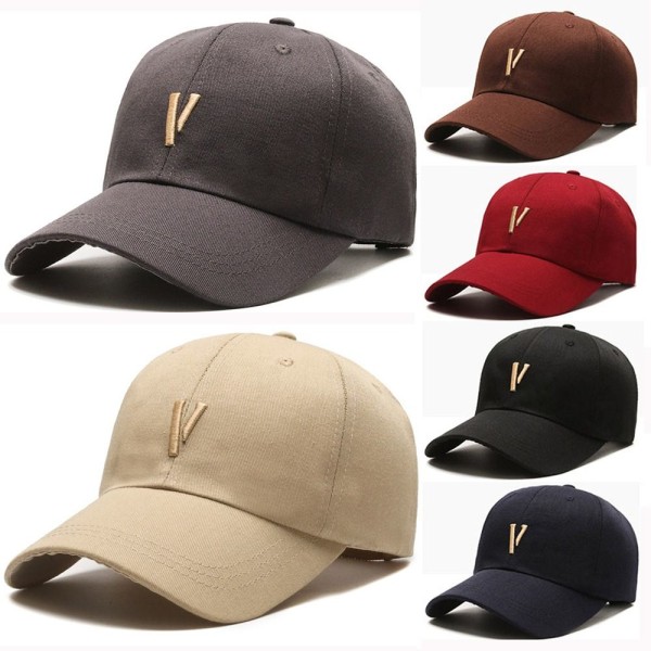 Baseballcaps solhatt VINRØD wine red