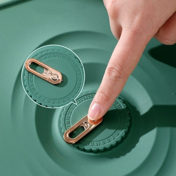 Oppbevaringsboks Dumpling Box GRØNN 1 LAG 1 LAG Green 1 Layer-1 Layer