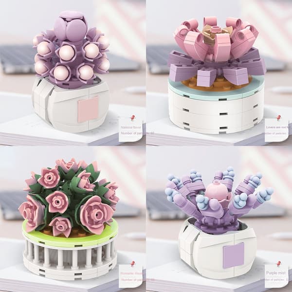 Sukulent Byggekloss Blomster D D D