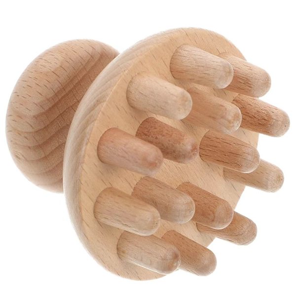 Trækropsmassagebørste Anti Cellulite Massager Massageværktøj Wooden