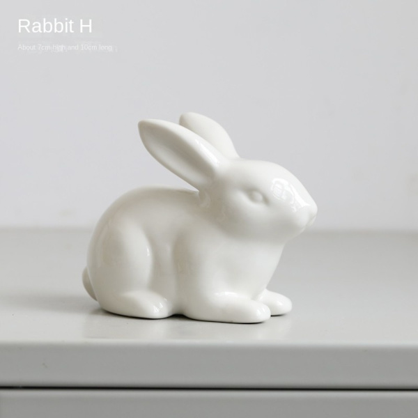 Påskharefigurer Kaninskulptur H H H