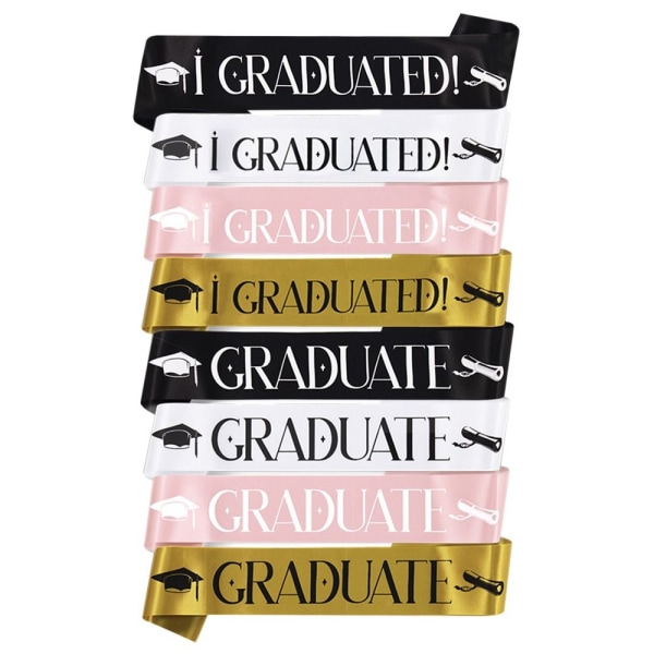 I GRADUATED Sash Graduate Shoulder Strap SVART I GRADUATED I black I GRADUATED-I GRADUATED