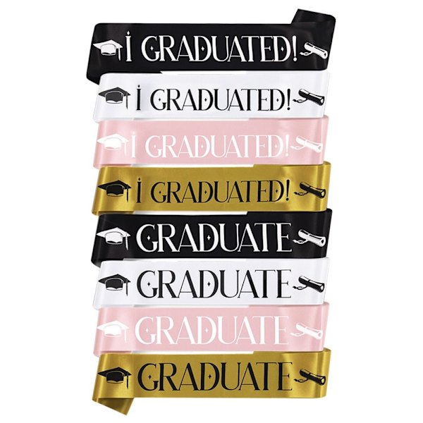 VALMISTUIN Sash Graduate Olkahihna MUSTA VALMISTUUN black GRADUATED-GRADUATED