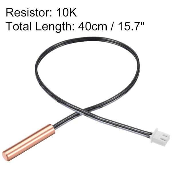 5 stk. 10K NTC Termistor Probe Sensitiv Temperatur Sensor Kit 5PCS