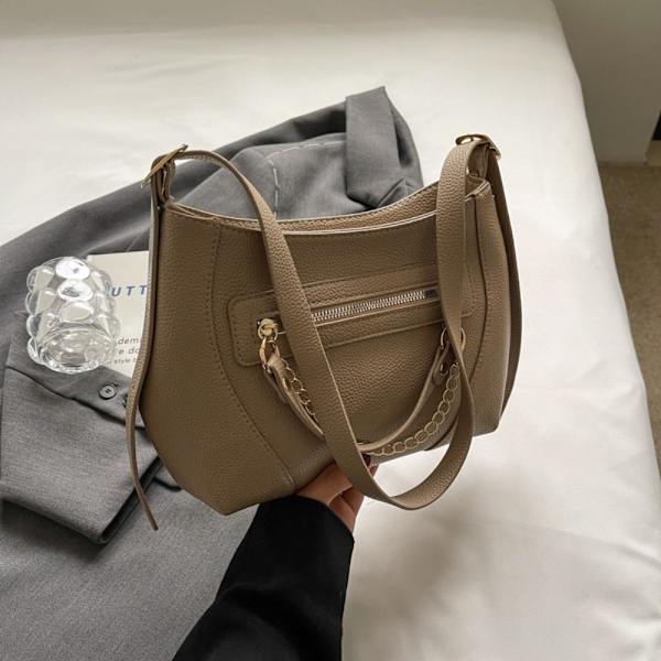 Axelväska Underarmsväska KHAKI Khaki